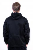 Ветровка швейная с наушниками и гарнитурой мужская,черная DJ3093BLKB0977E, hoodiebuddie вид:3