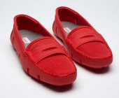 Мокасины женские Loafer красные - купить в интернет-магазине Odensya.ru