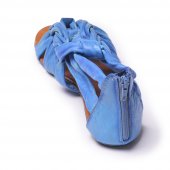 Босоножки голубые кожаные, Citarelli вид:2