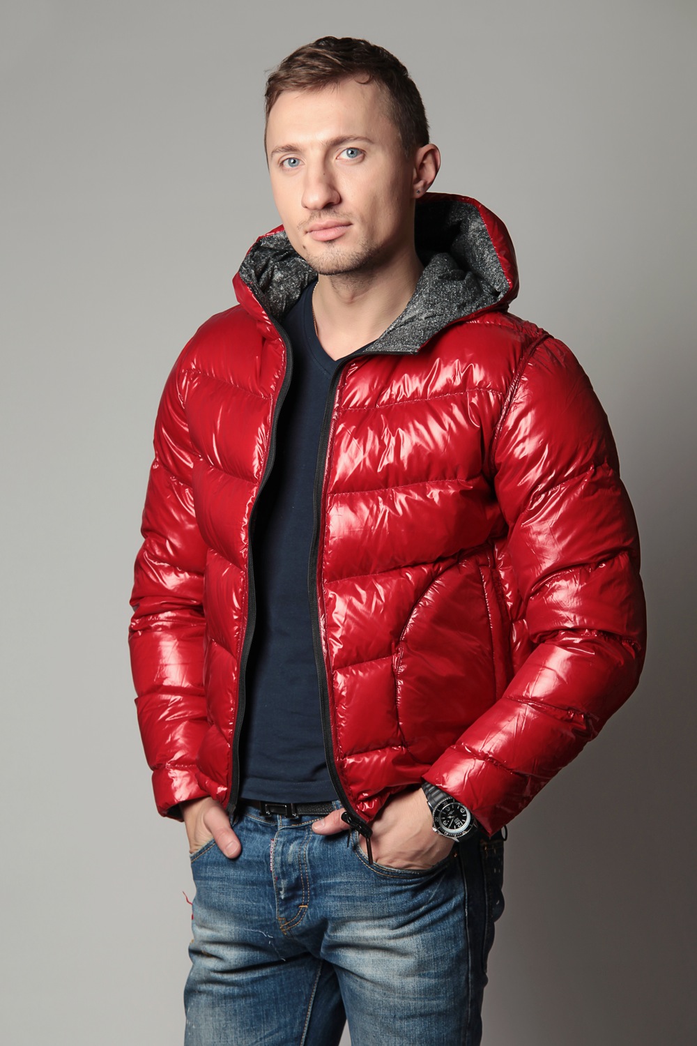 Куртка Хендерсон мужская зима красная